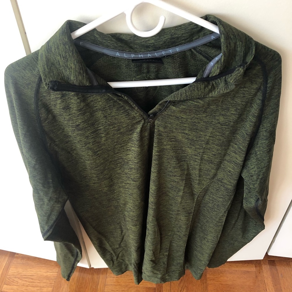 Alphalete long sleeve Track Suite Techloom Green L